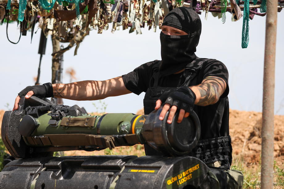 Ukrainian troops near Odesa