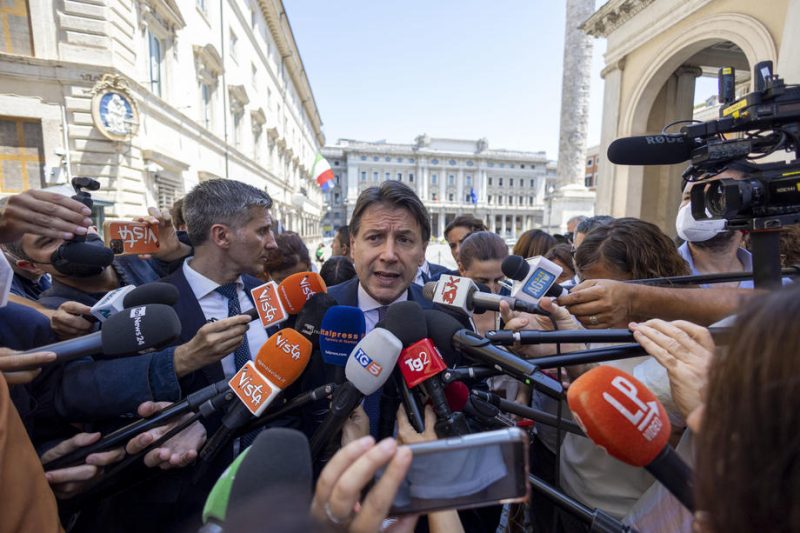 Italie : le gouvernement de coalition de Mario Draghi en passe de s’effondrer
