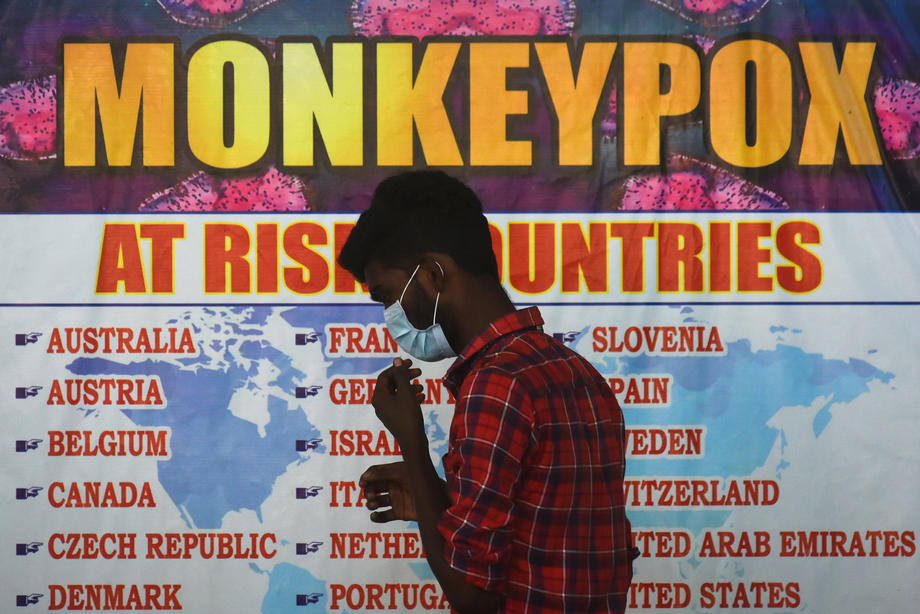 Screening for Monkeypox virus at Chennai International Airport,