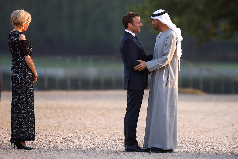 UAE President visits France