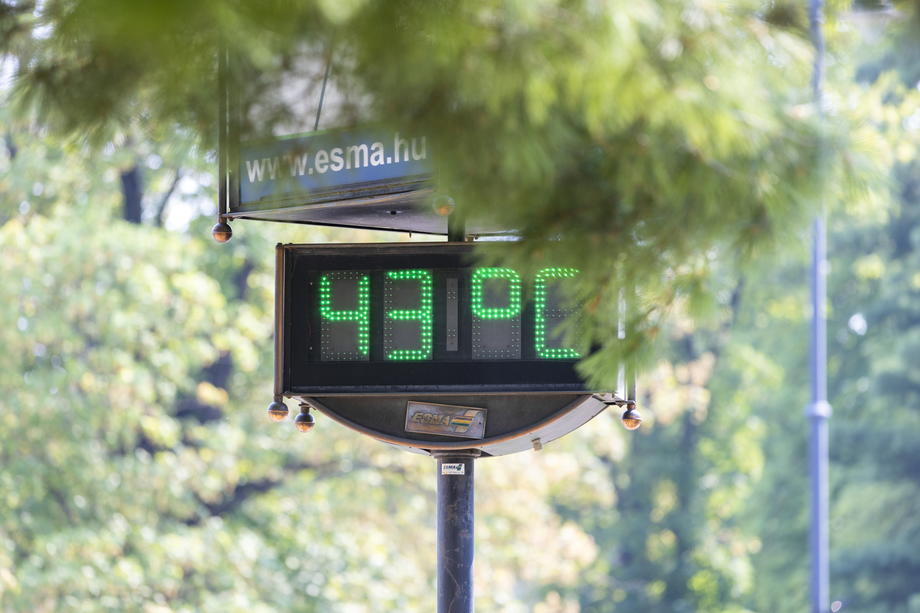 Heat Wave in Hungary