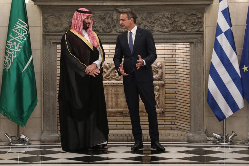 Le prince héritier saoudien à Athènes pour renforcer la coopération bilatérale