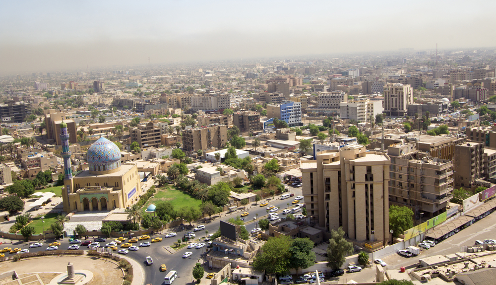 Baghdad,,Iraq,â??,September,16,,2015:,Aerial,Photo,Of,The