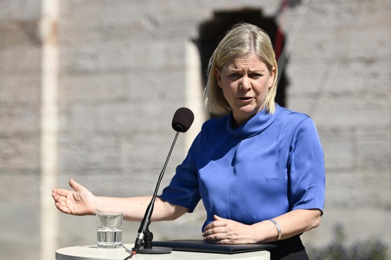 Le gouvernement suédois fait appel à l'UE pour faire face à la crise énergétique