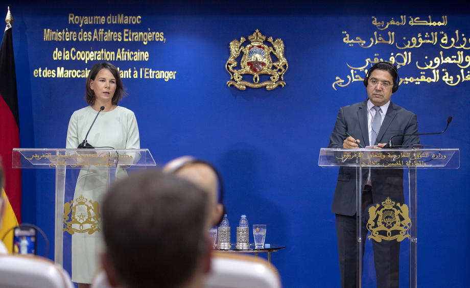 German Federal Foreign Minister Baerbock visits Morocco