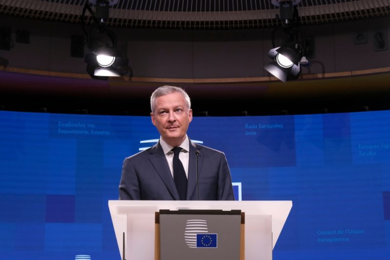 Une coupure totale du gaz russe pourrait amputer de 1% la croissance française, selon Bruno Le Maire