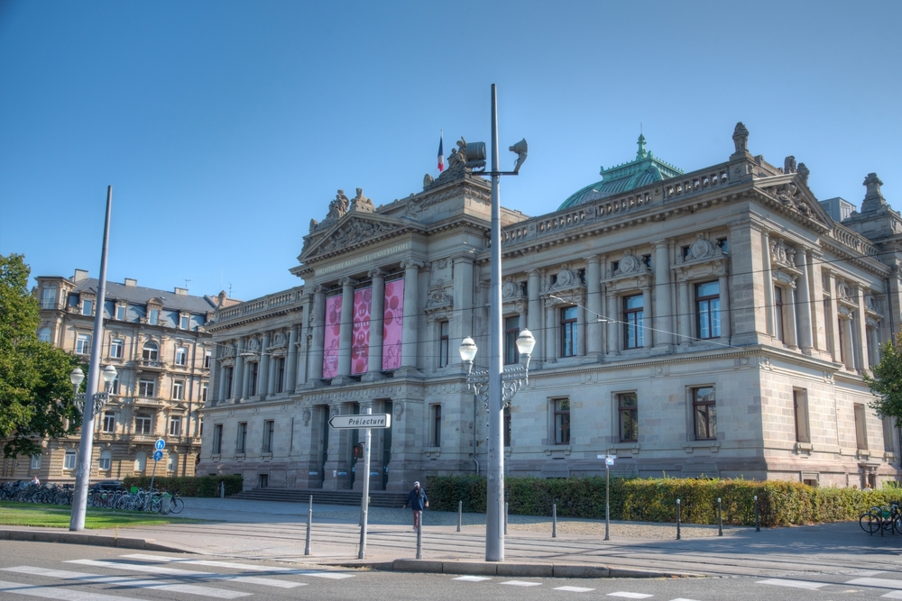 National,University,Library,Of,Strasbourg,,France
