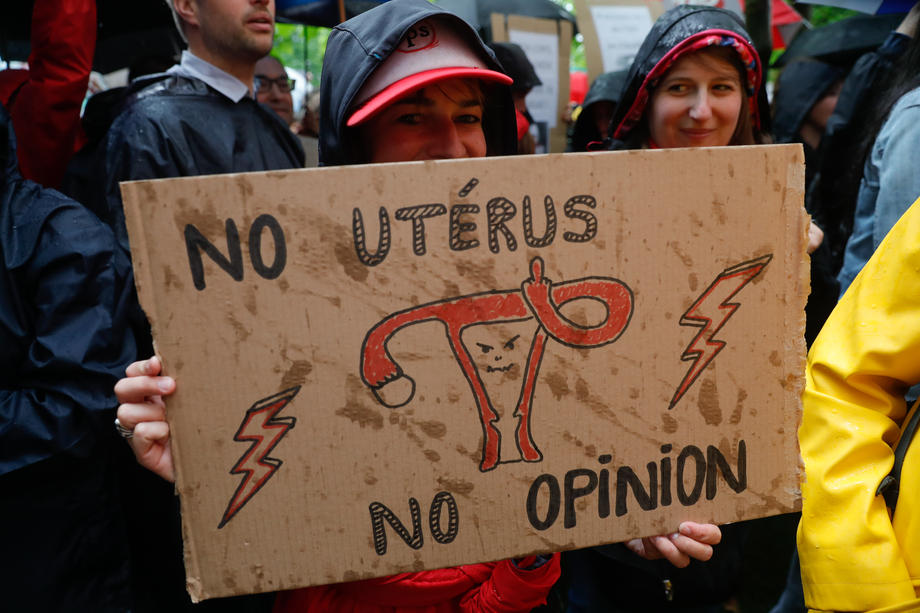Mobilization against the decision of the Supreme Court of the United States concerning abortion
