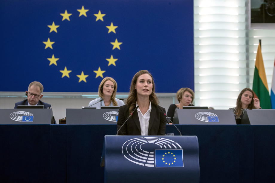 Plenary Session at the European Parliament in Strasbourg