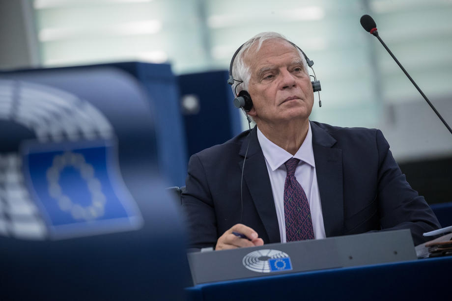 Debate session at European Parliament on Ukraine