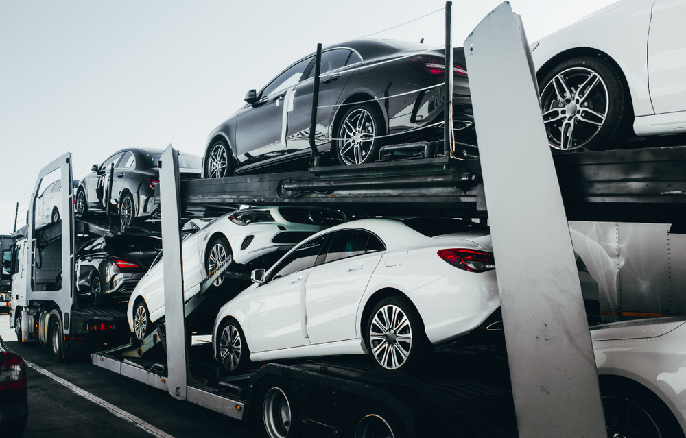 Big,Car,Carrier,Truck,Of,New,Luxury,Sport,German,Cars