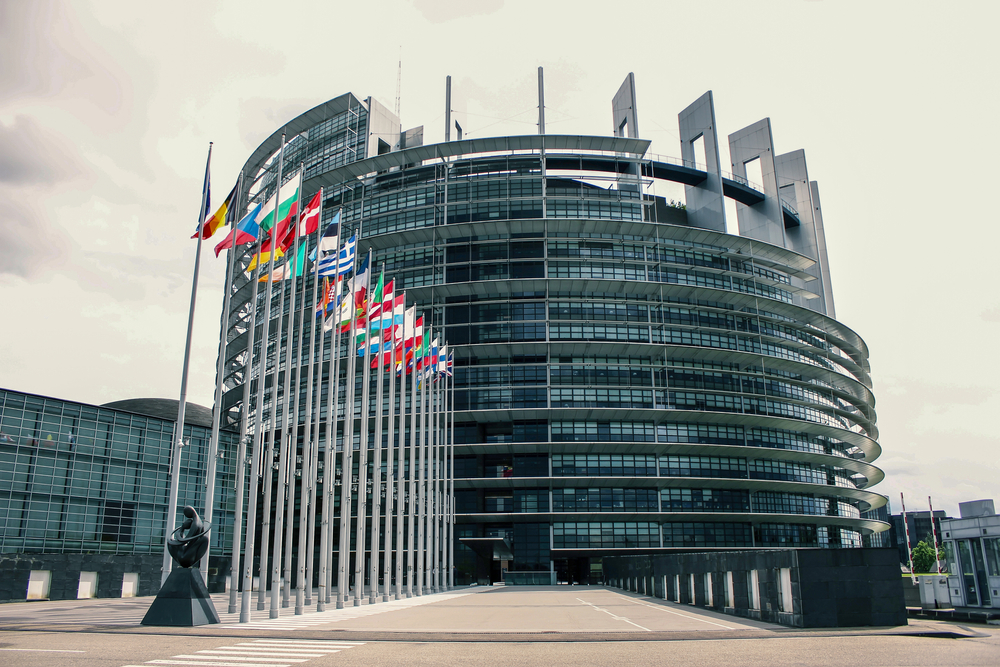 The,European,Parliament,Building,,In,Strasbourg,,France