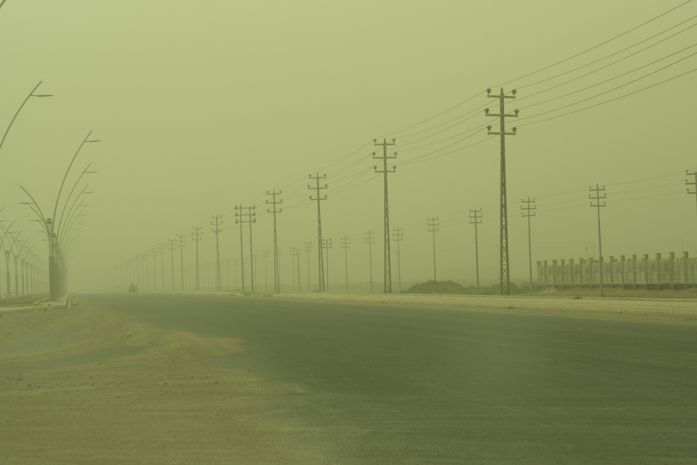 Basra,,Iraq,-,May,16,,2022:,Photo,Of,Sand,Storm