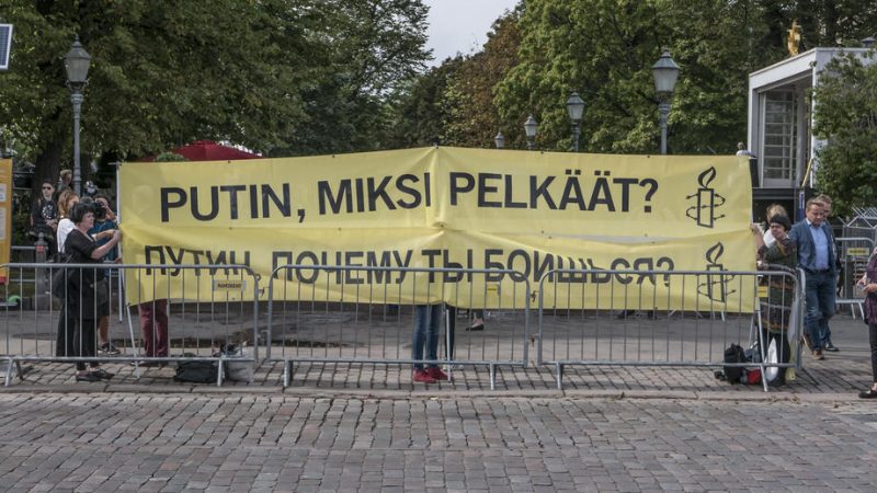 Tant que Vladimir Poutine sera au pouvoir, les Finlandais tourneront le dos à la Russie