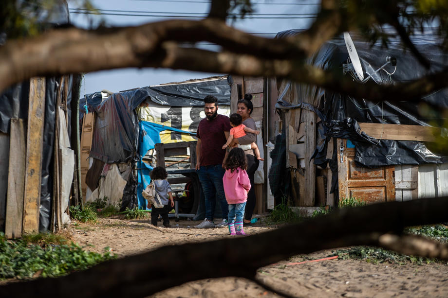 Gypsy camps in Portugal