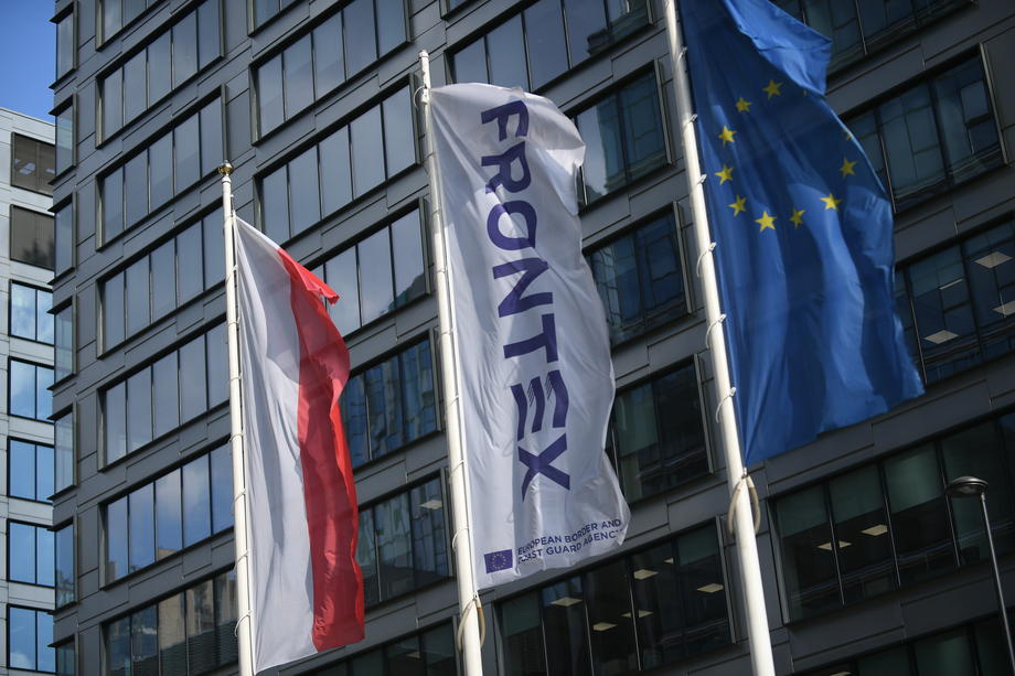 The seat of the European Border and Coast Guard Agency &lsquo;Frontex&rsquo; in Warsaw