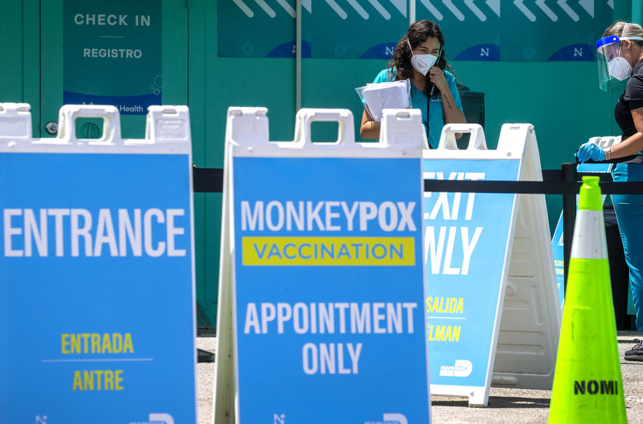 Monkeypox vaccinations