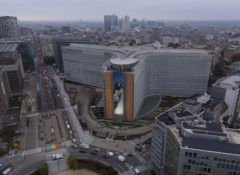 EU District aerial view