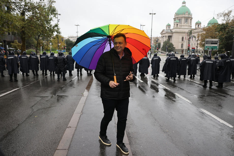EuroPride march in Belgrade