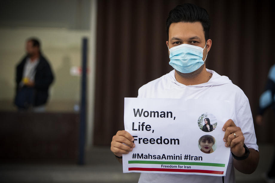 Action in solidarity with the women of Iran
