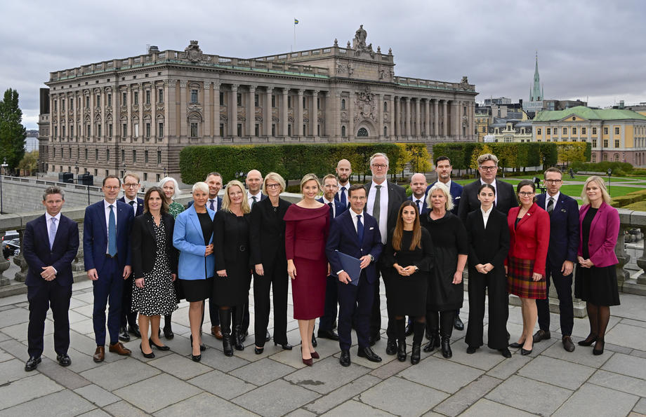 New Swedish government photoshoot