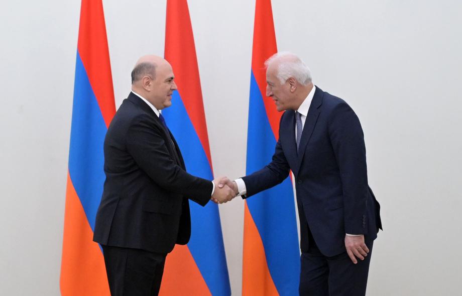 Eurasian Intergovernmental Council meeting in Yerevan, Armenia