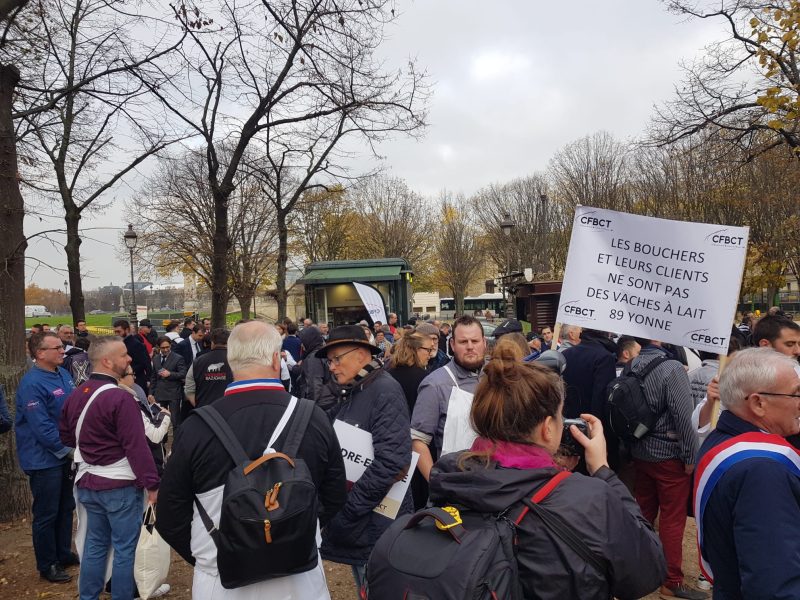 Crise de l’énergie : les bouchers manifestent pour la première fois depuis 20 ans