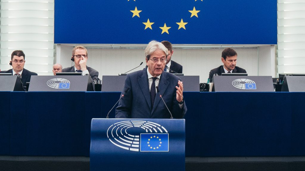 Debate on the social and economic consequences of the war in Ukraine. European Parliament in Strasbourg, October 18, 2022.