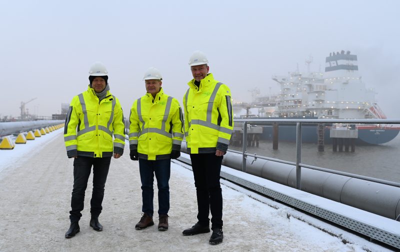 Le premier terminal méthanier d’Allemagne est opérationnel