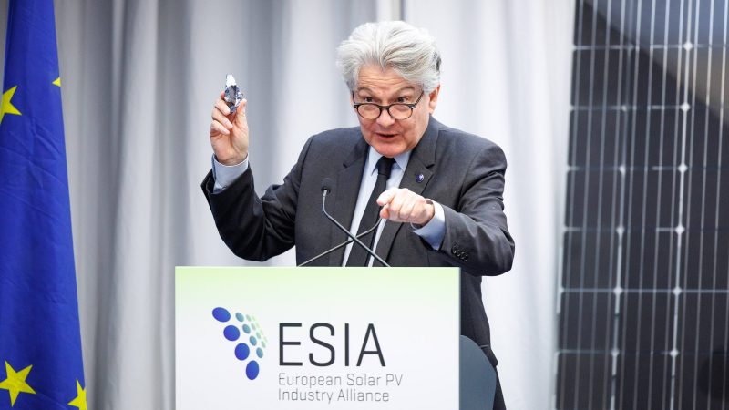 La Commission européenne lance une alliance industrielle pour le photovoltaïque solaire « fabriqué en Europe »