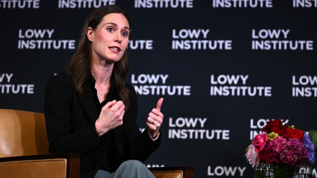 Sanna Marin Lowy institute