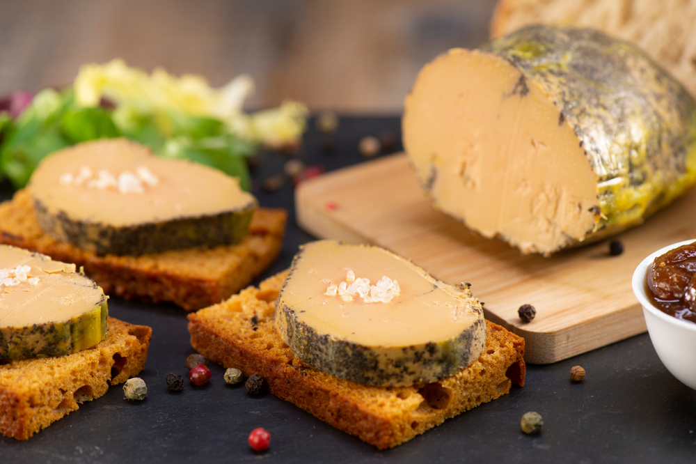 Foie,Gras,And,Gingerbread,Cake