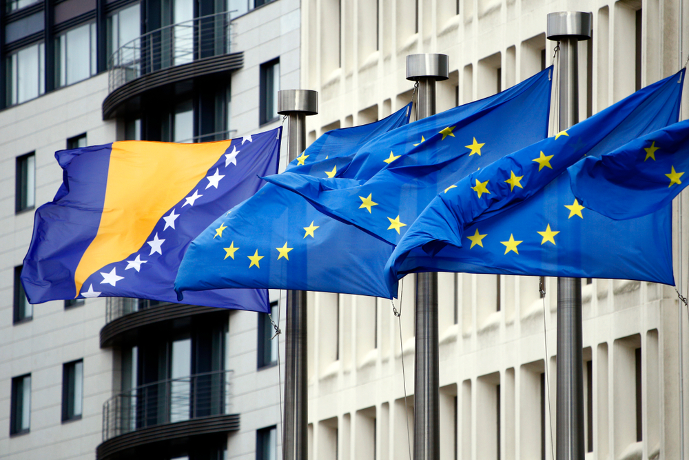 Brussels,,Belgium.,4th,March,2019.,Flags,Of,European,Union,And