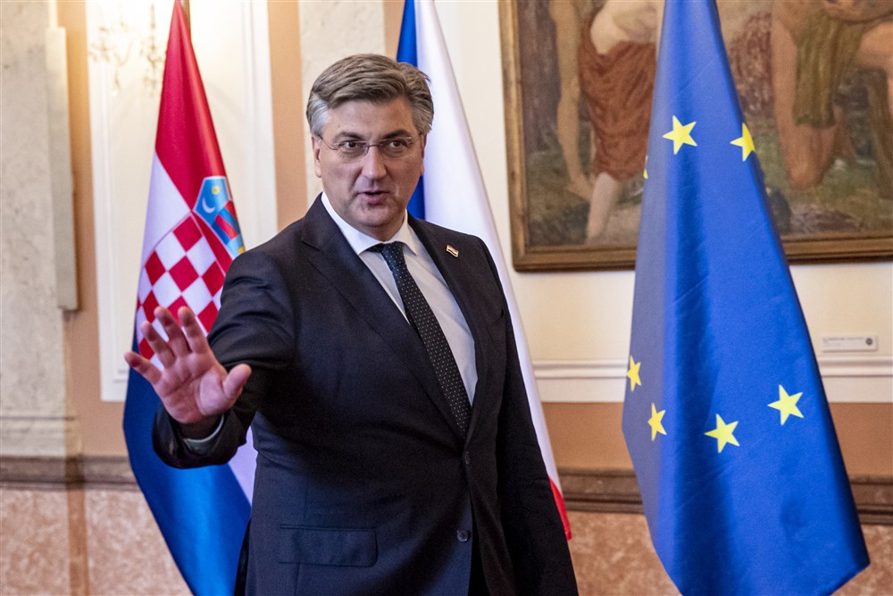 Croatian Prime Minister Andrej Plenkovic visits Czech Republic