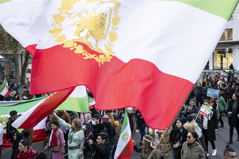 Freedom rally for Iranian Women in Zurich