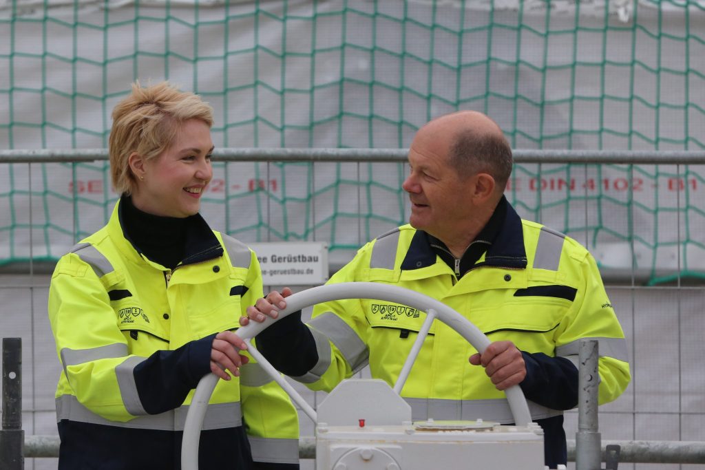 Official commissioning of the LNG terminal in Lubmin