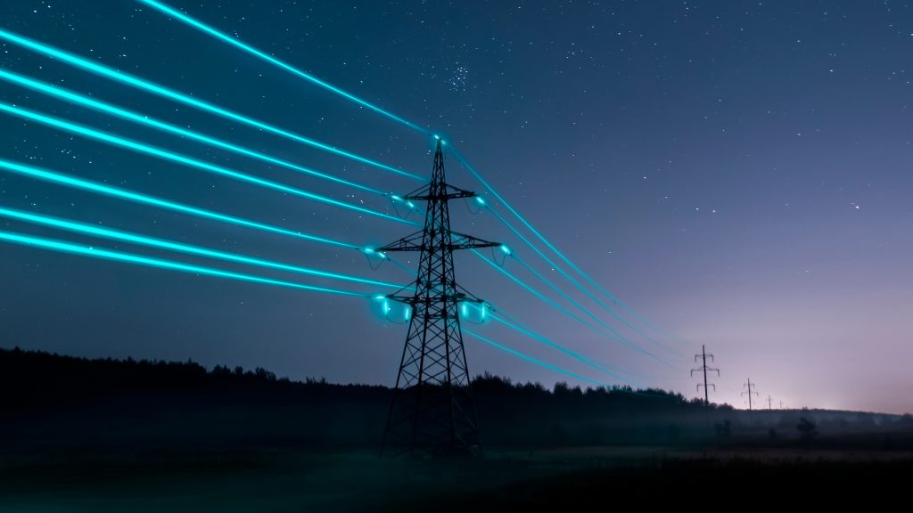 Electricity pylon fast