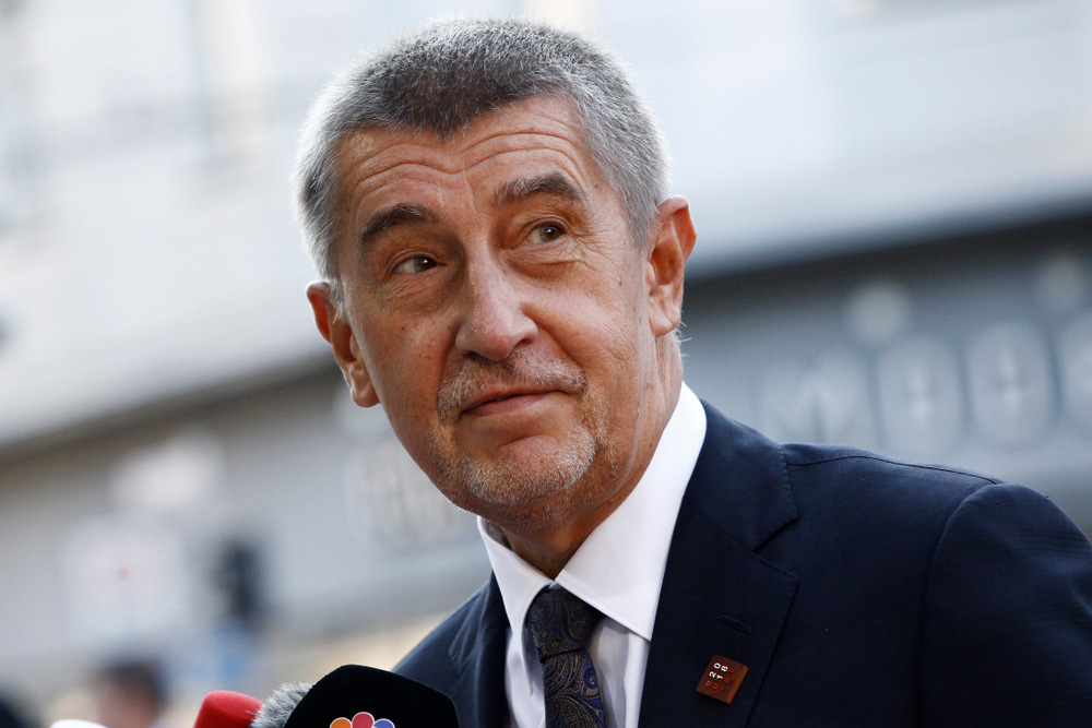 Salzburg,,Austria,20th,Sep.,2018.,Prime,Minister,Of,Czech,,Andrej