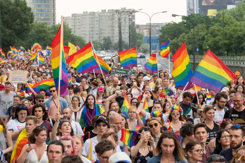 Warsaw,,Poland,-,June,8,,2019:,Equality,Parade,On,The