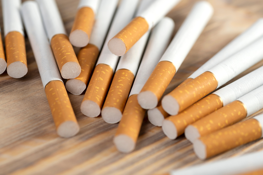 Lots,Of,Industrial,Cigarettes,Close,Up,,Cigarettes.