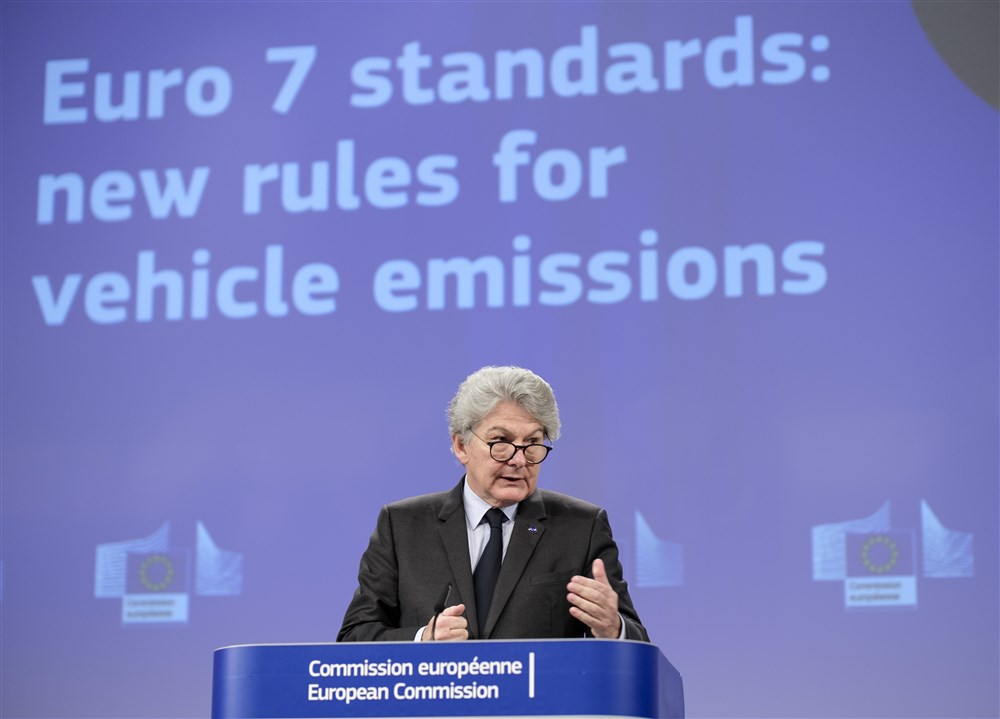 EU Commission press conference on Euro-7 car Pollution emission standards