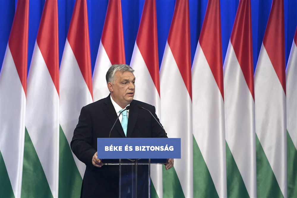 Hungarian Prime Minister Orban delivers his annual &lsquo;State of Hungary&rsquo; speech