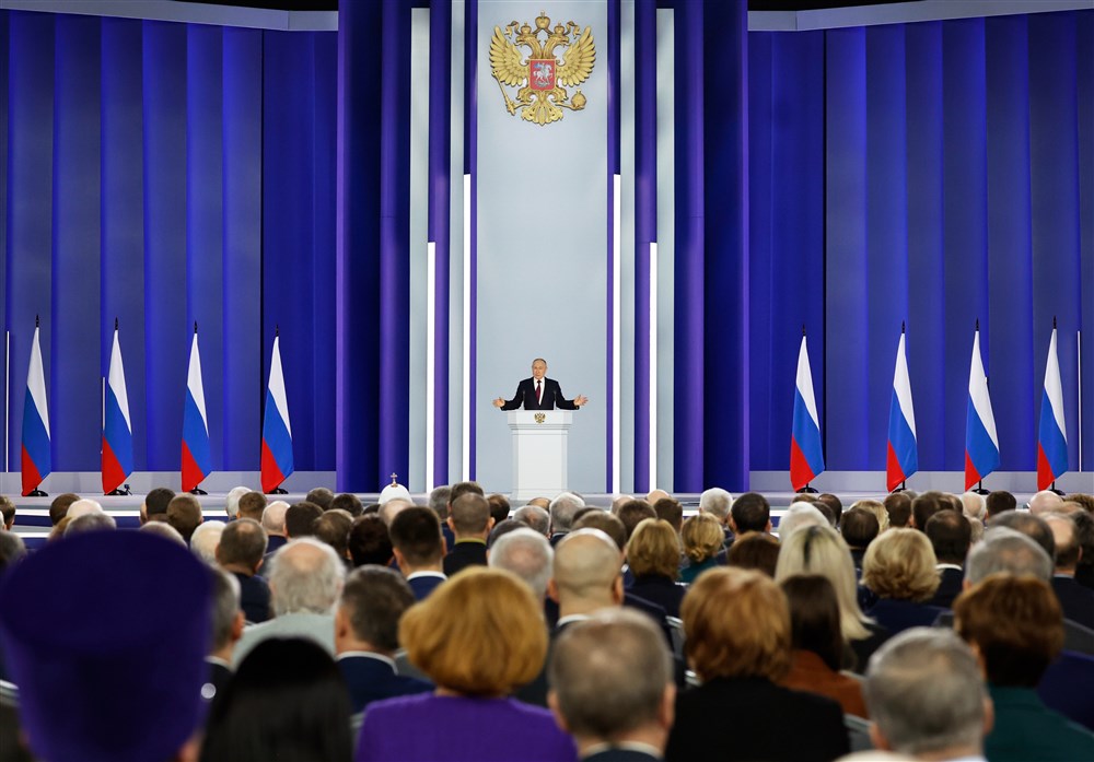 Putin delivers state of the nation address before Federal Assembly