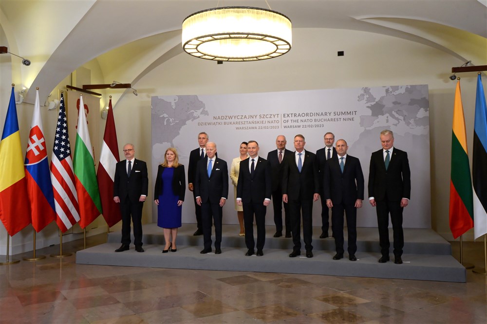 Extraordinary Summit of NATO&rsquo;s Bucharest Nine in Warsaw