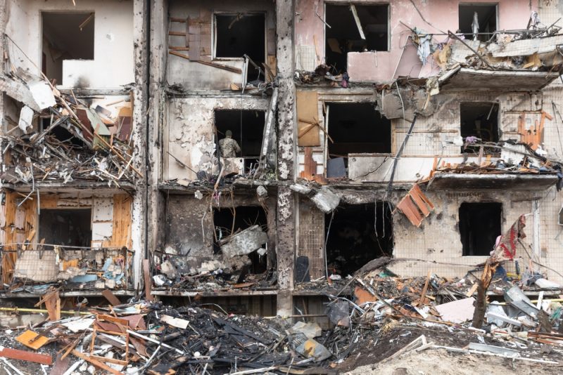 L'effroyable bilan d'une année de guerre en Ukraine