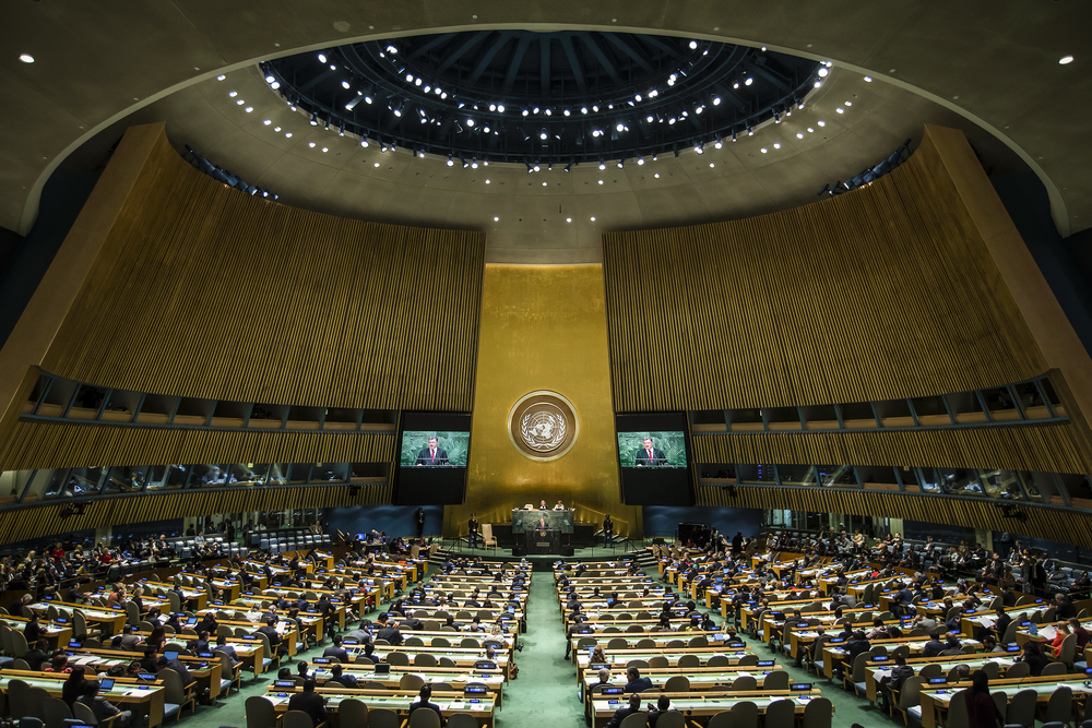 New,York,,Usa,-,Sep,29,,2015:,Speech,Of,The