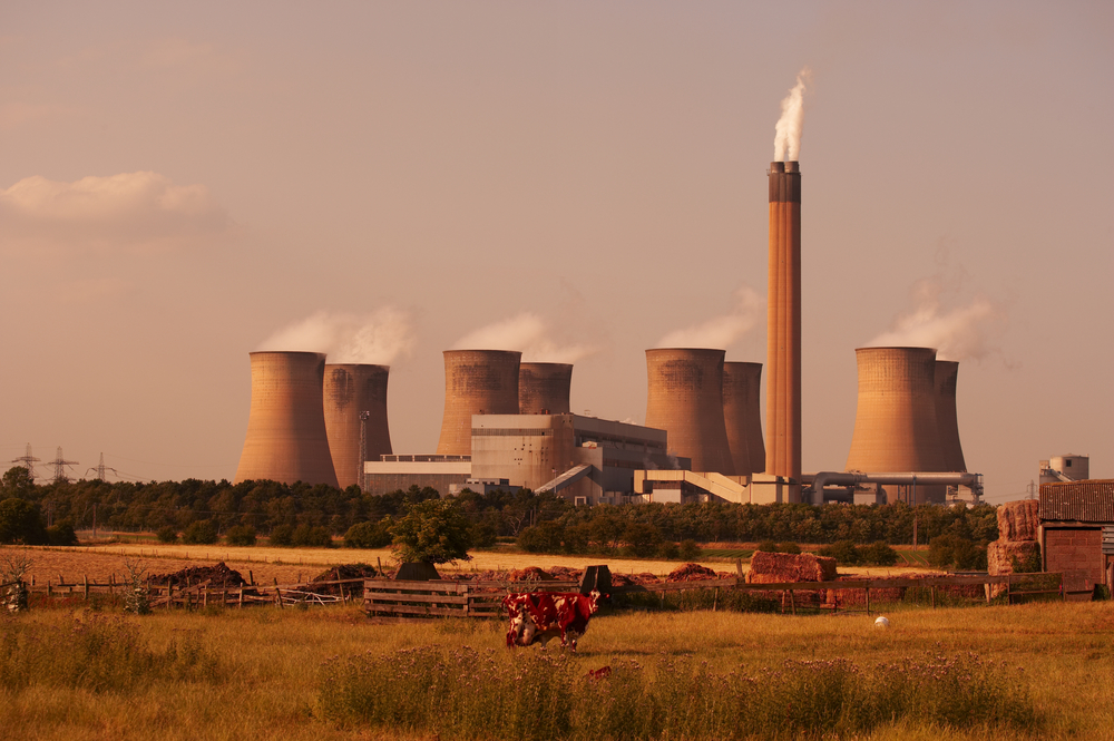 Eggborough,Power,Station,At,Twilight,Yorkssire,England