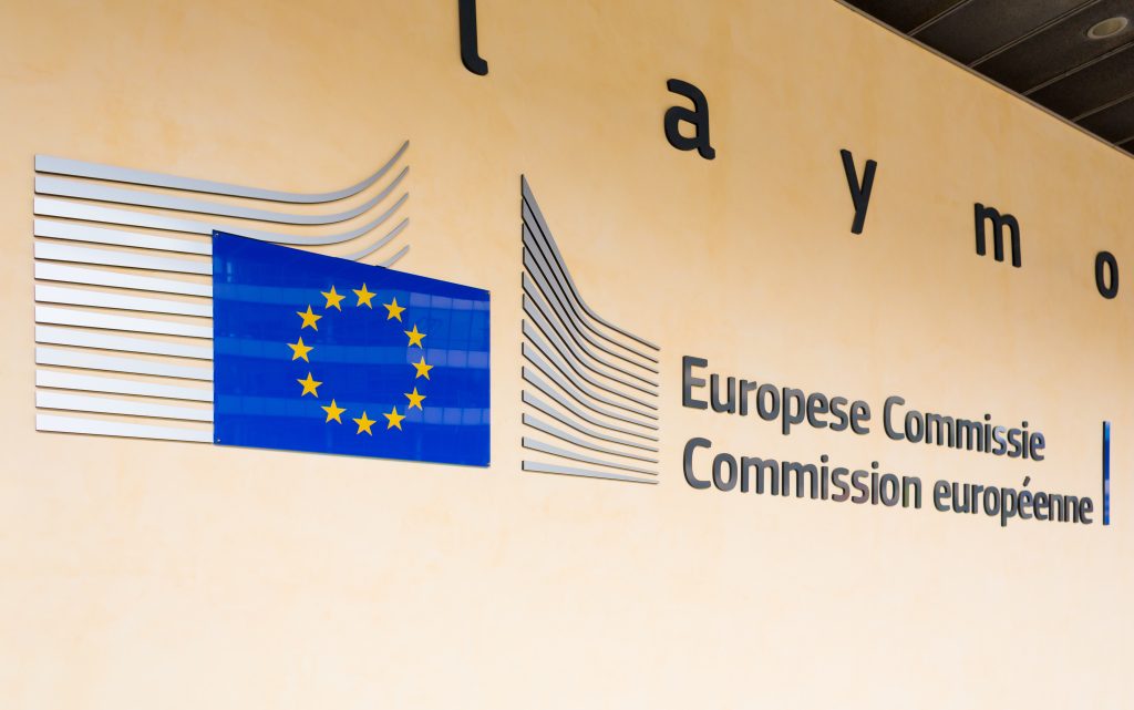 Brussels,,Belgium,-,Aug,9,,2014:,Berlaymont,Building,Entrance.,Berlaymont