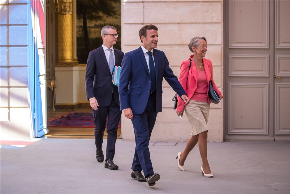 New French government cabinet meeting