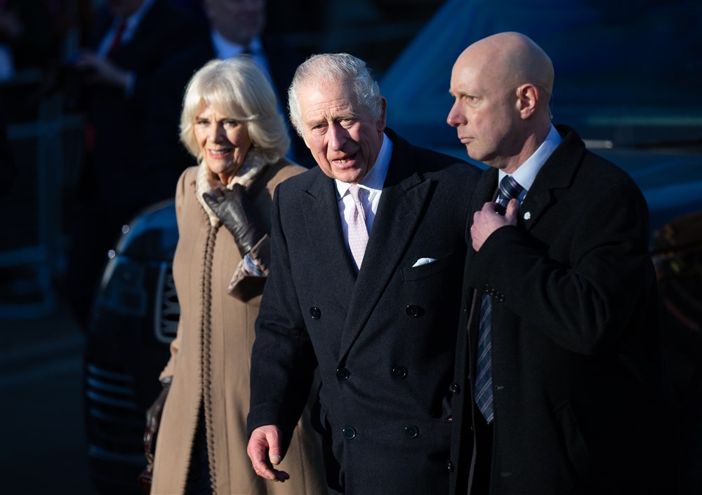 Britain&rsquo;s King Charles and Queen Consort visit Bolton